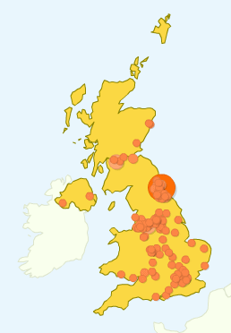UK map